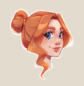 Bust Color (Original Character)