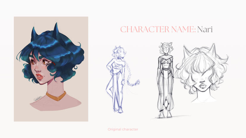 Character clothes design
